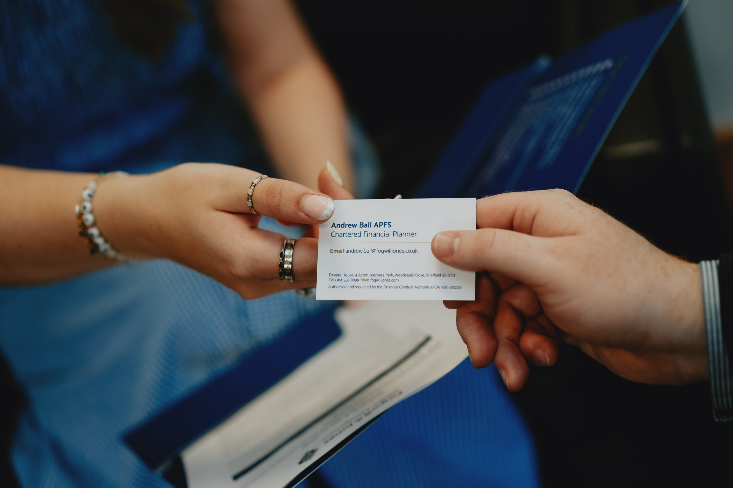 fogwill and jones business card