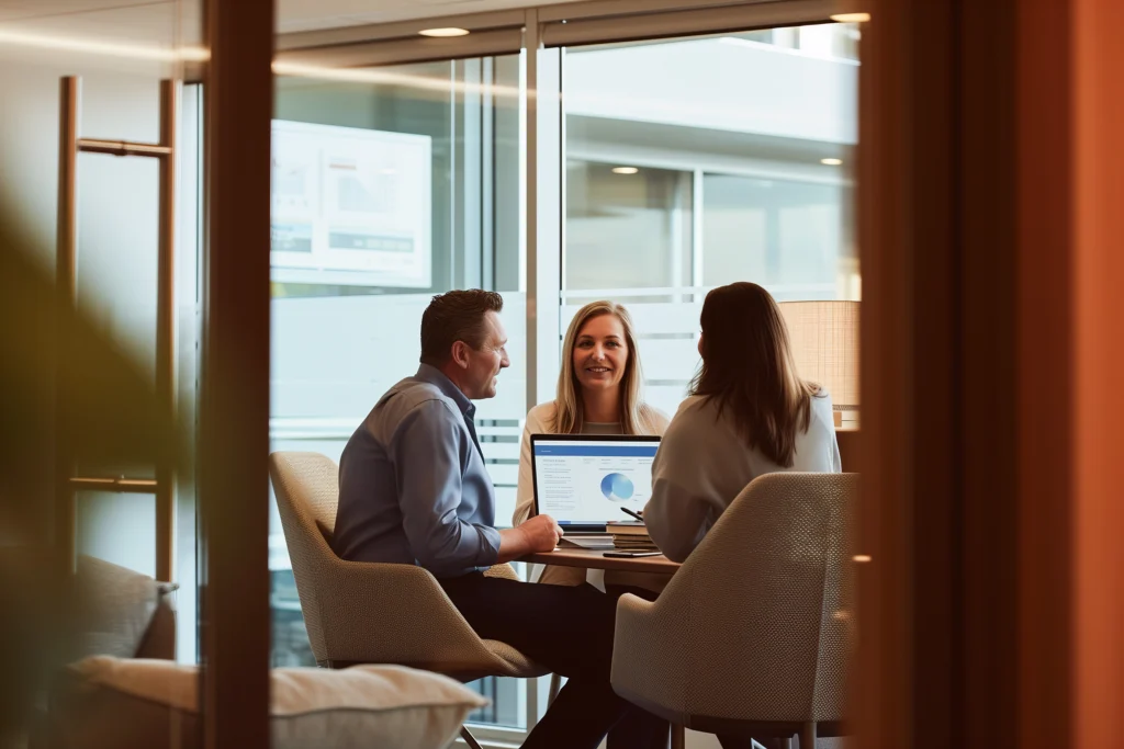 Business Financial Planning Meeting
